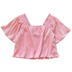 Ballet Pink Flutter Top